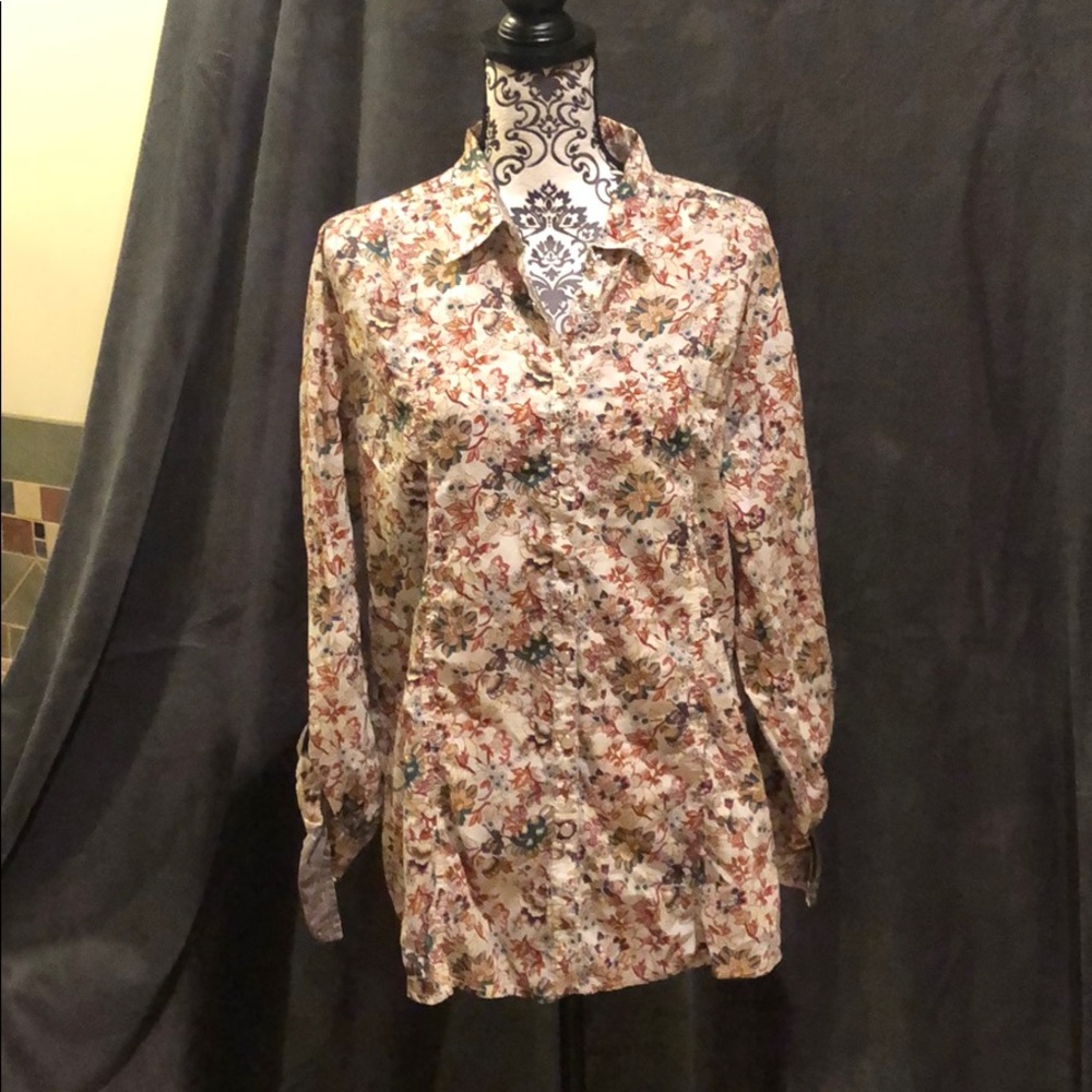 Tailored button down shirt
